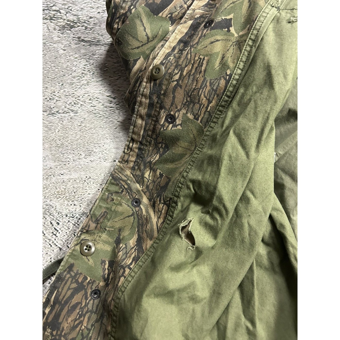 Realtree Camouflage Field Jacket USA made Golden MFG CO INC