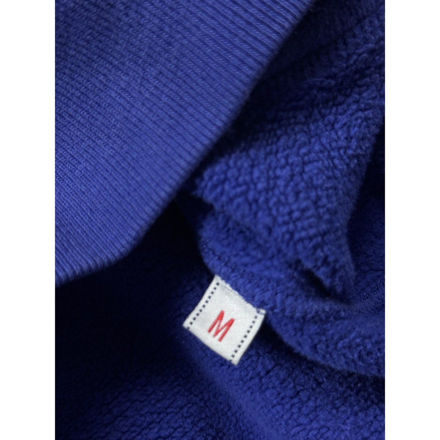 Evisu zip hoodie blue vintage big logo Y2K blue