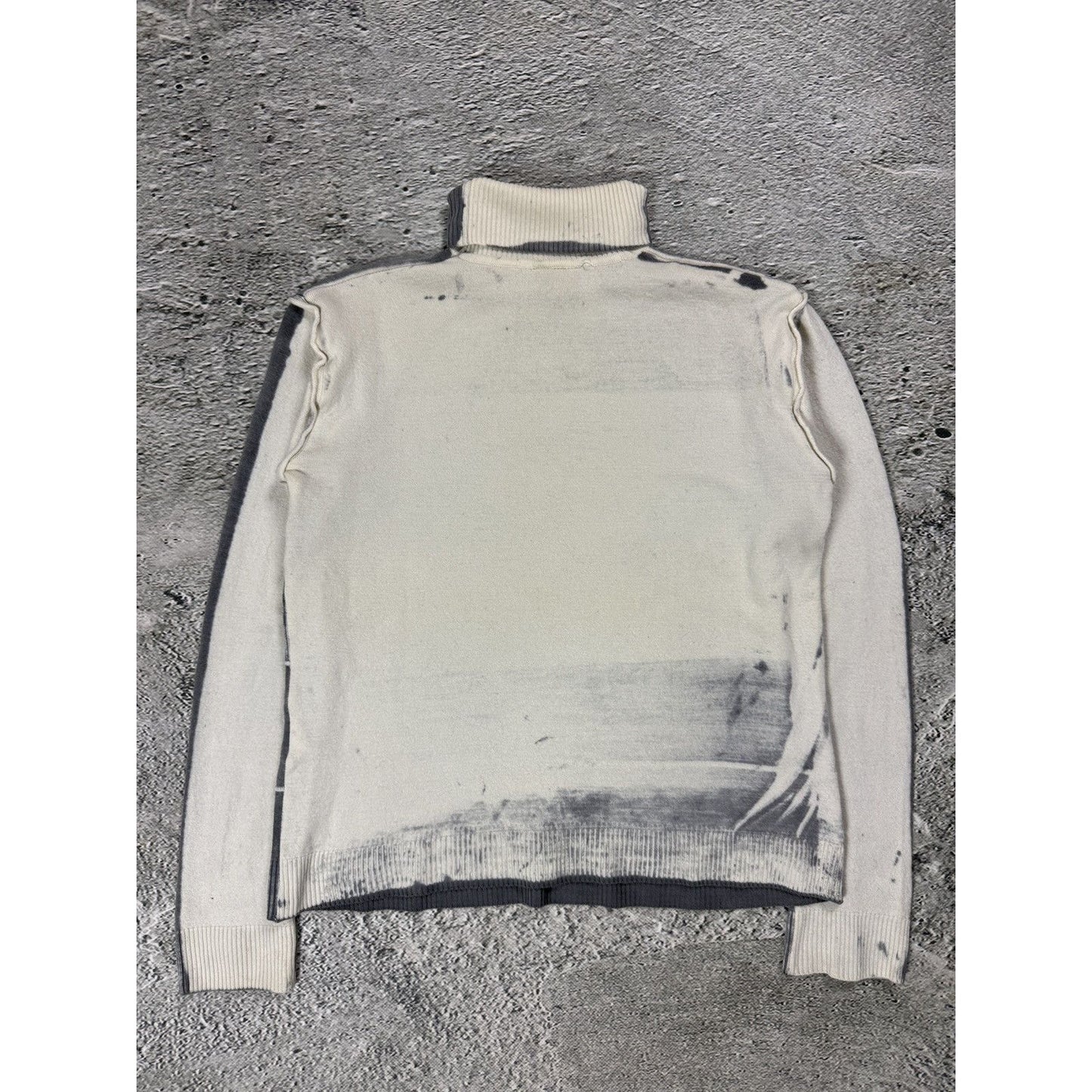 Just Cavalli turtleneck sweater grey beige