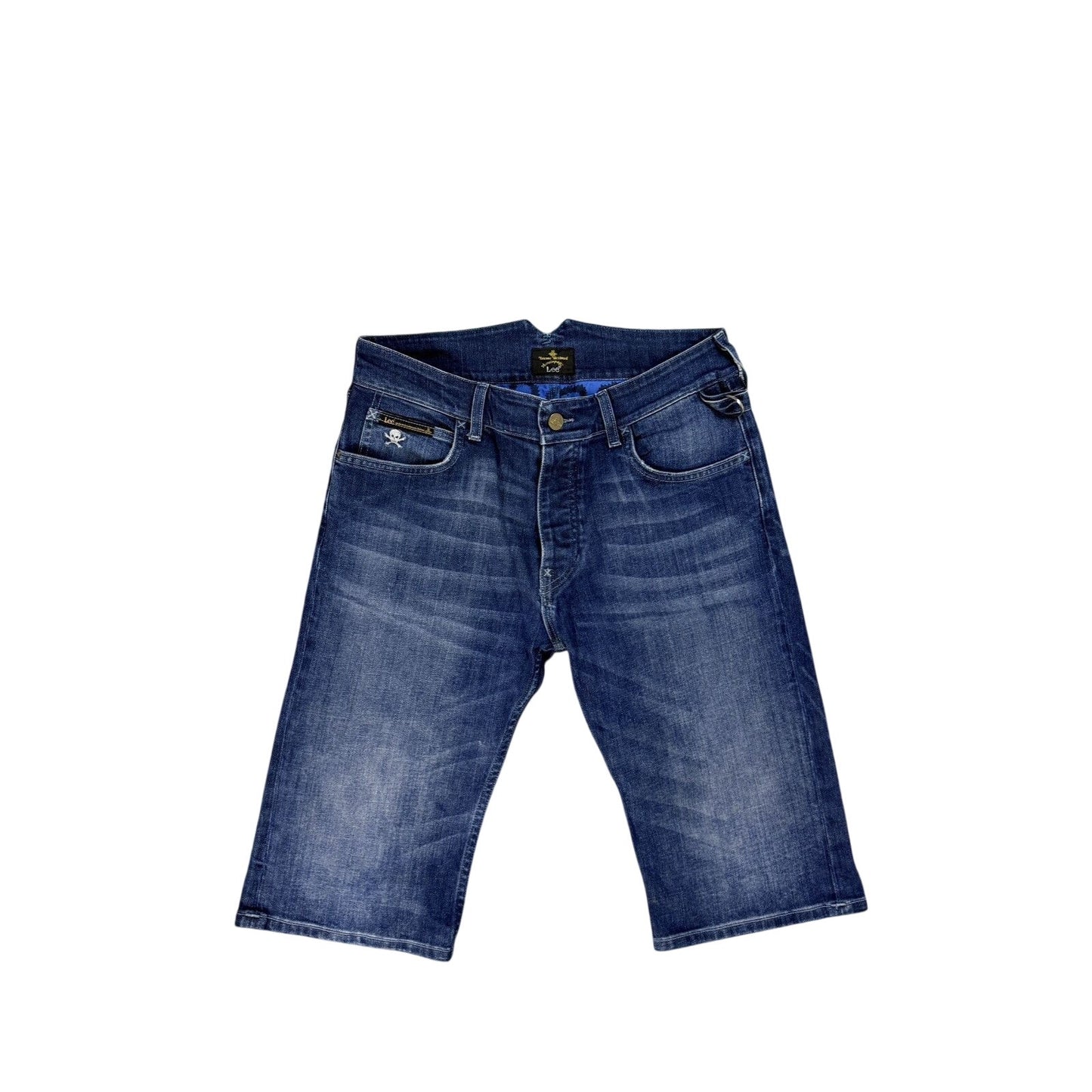 Vivienne Westwood x Lee jorts Denim Rock n' Roll Shorts