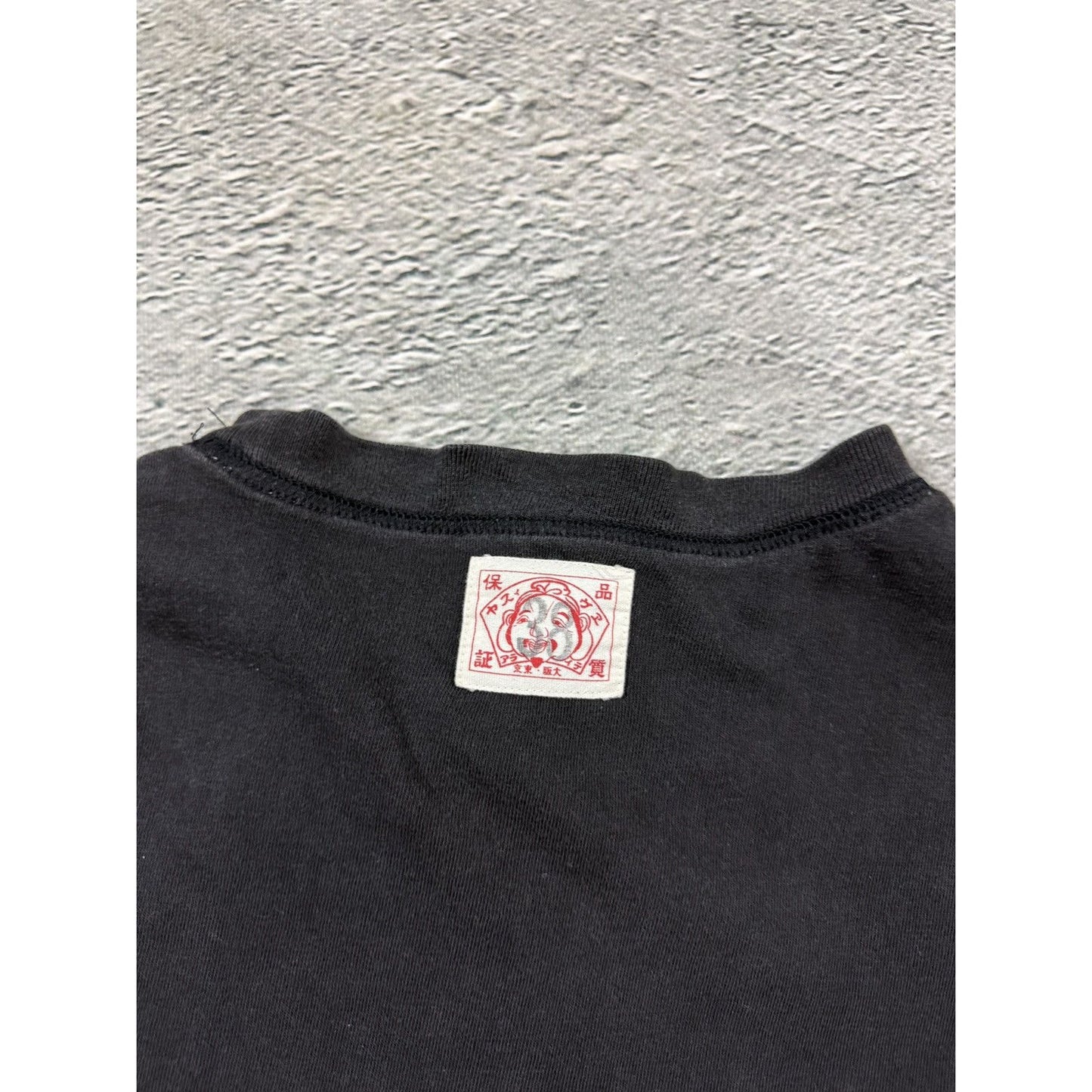 Evisu Reversible t-shirt black/gray big logo