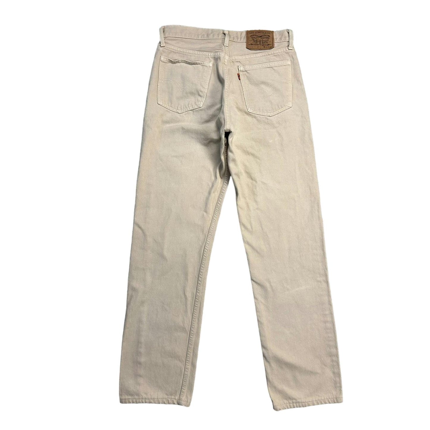 Levi’s 615 02 vintage beige jeans denim pants 90s orange tab