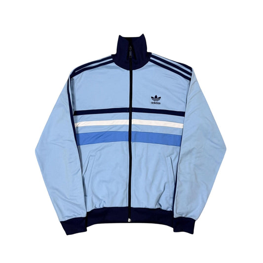 Adidas zip sweatshirt navy track jacket baby blue Espana 82