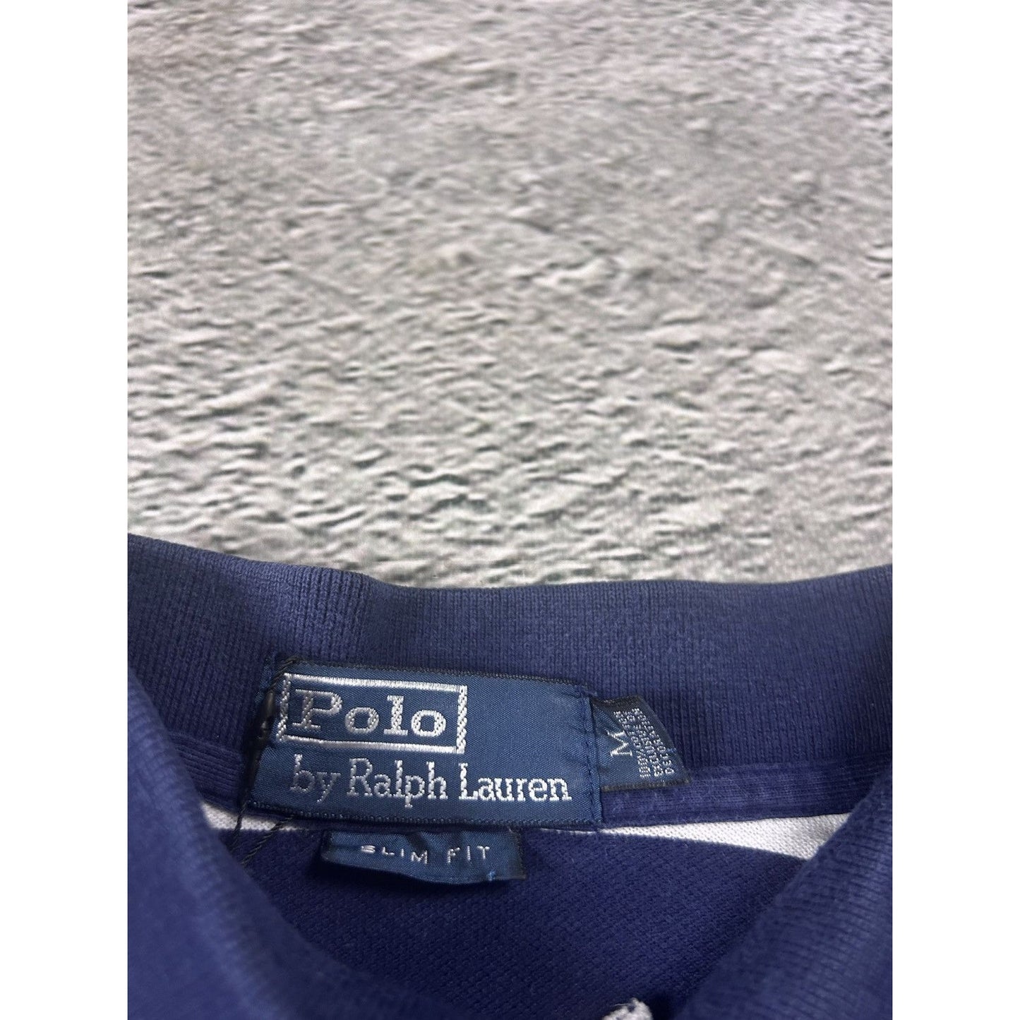 Chief Keef Polo Ralph Lauren T-shirt vintage blue striped