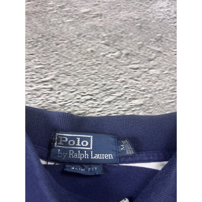 Chief Keef Polo Ralph Lauren T-shirt vintage blue striped