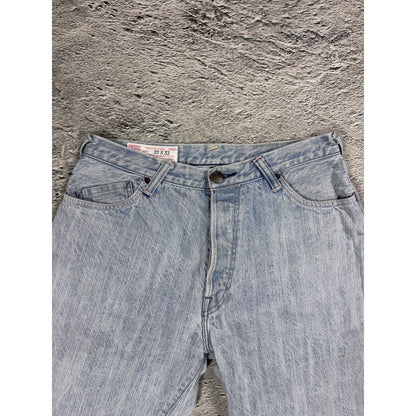 Evisu Yamane jorts light blue Y2K shorts denim white gull