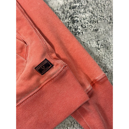 True Religion vintage zip hoodie Orange Rhinestones LA