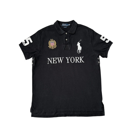 Chief Keef Polo Ralph Lauren New York black Polo T-shirt