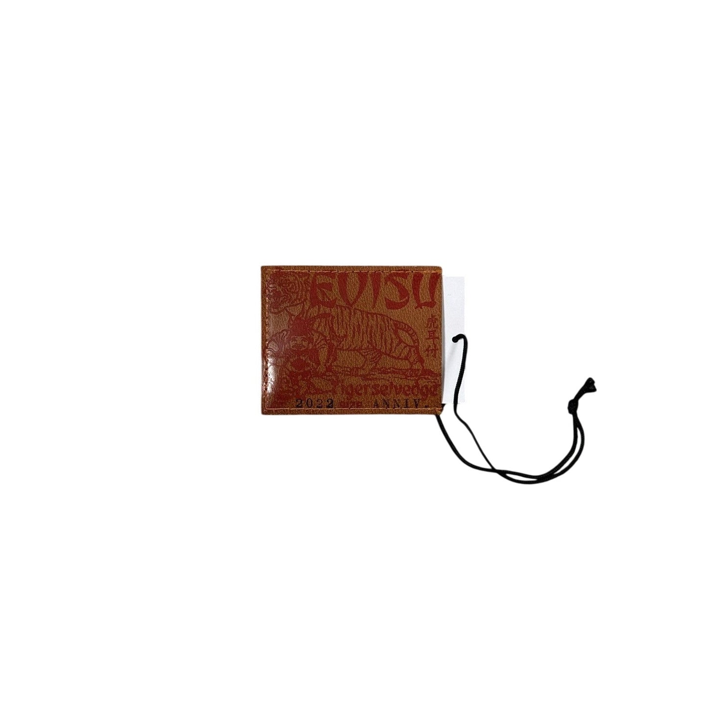 Evisu Rare Cardholder Made in Japan Leather Mini Wallet
