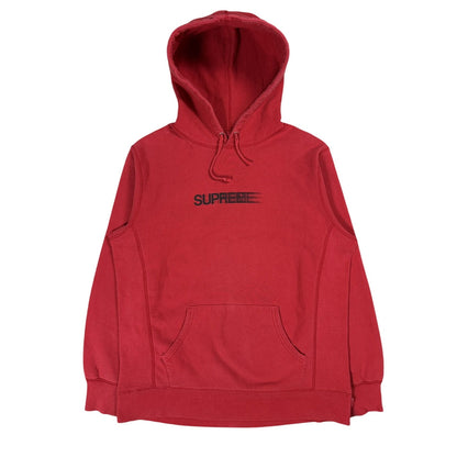 Supreme Mogo Motion Logo Red hoodie