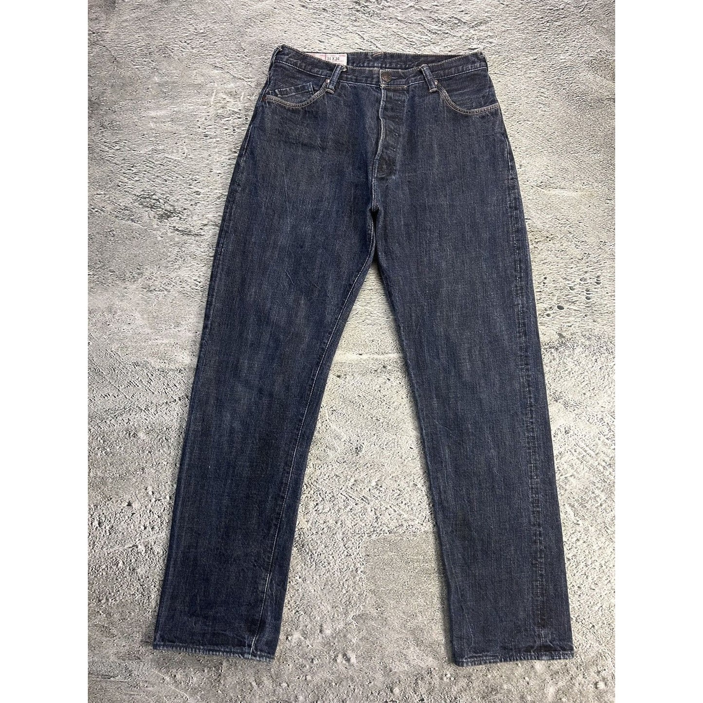 Evisu Yamane jeans vintage selvedge embroidery seagull Y2K