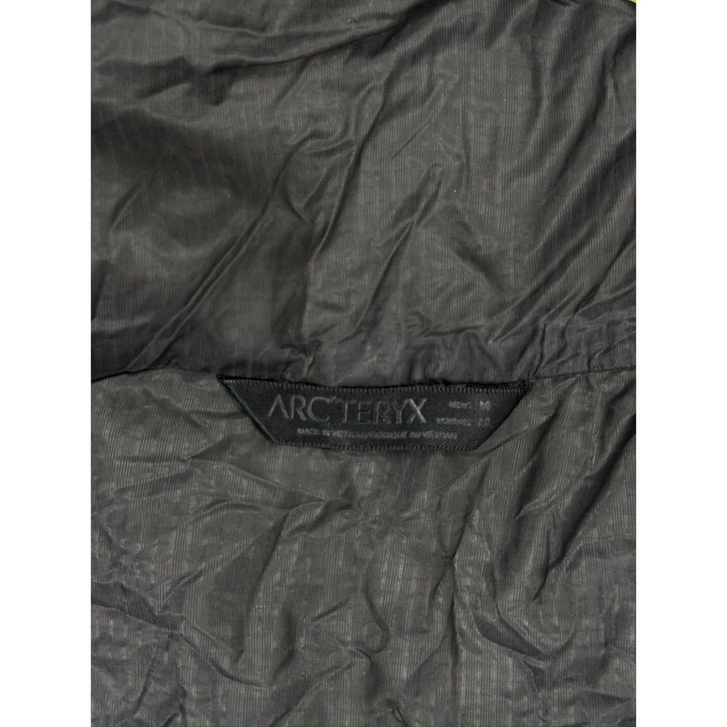 Arc’teryx jacket Nulcei hoody padded nylon jacket dark grey