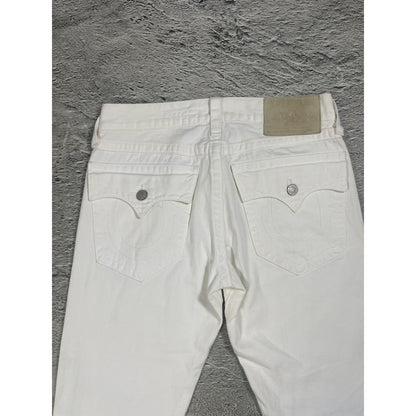 True Religion vintage white jeans Ricky