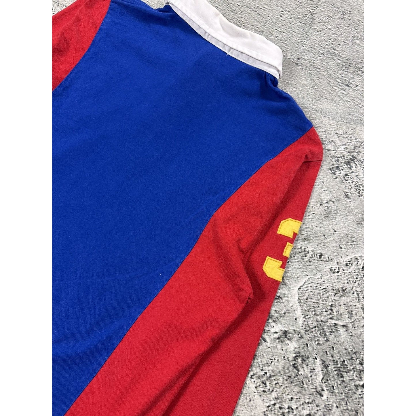 Chief Keef Polo Ralph Lauren red blue longsleeve big pony