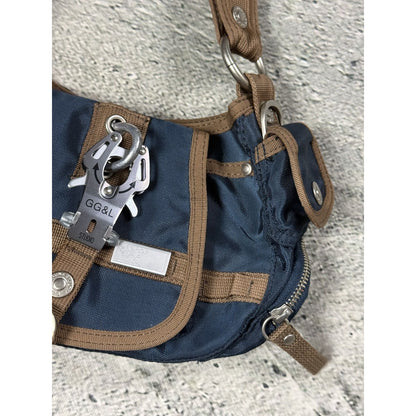 George Gina & Lucy mini bag navy brown Y2K GGL sweetly sweety