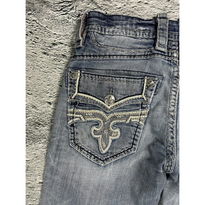 Rock Revival Rogue washed jeans Y2K flared Bootcut