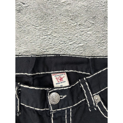 True Religion vintage black jeans denim pants Y2K Ricky