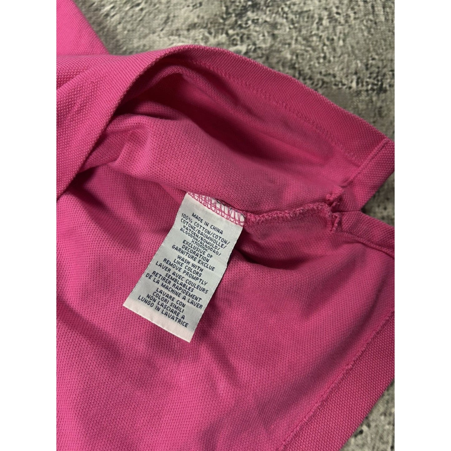 Chief Keef Polo Ralph Lauren vintage pink T-shirt big pony