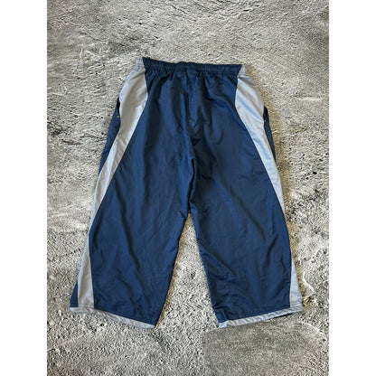 Nike vintage blue nylon track pants parachute capri athletic