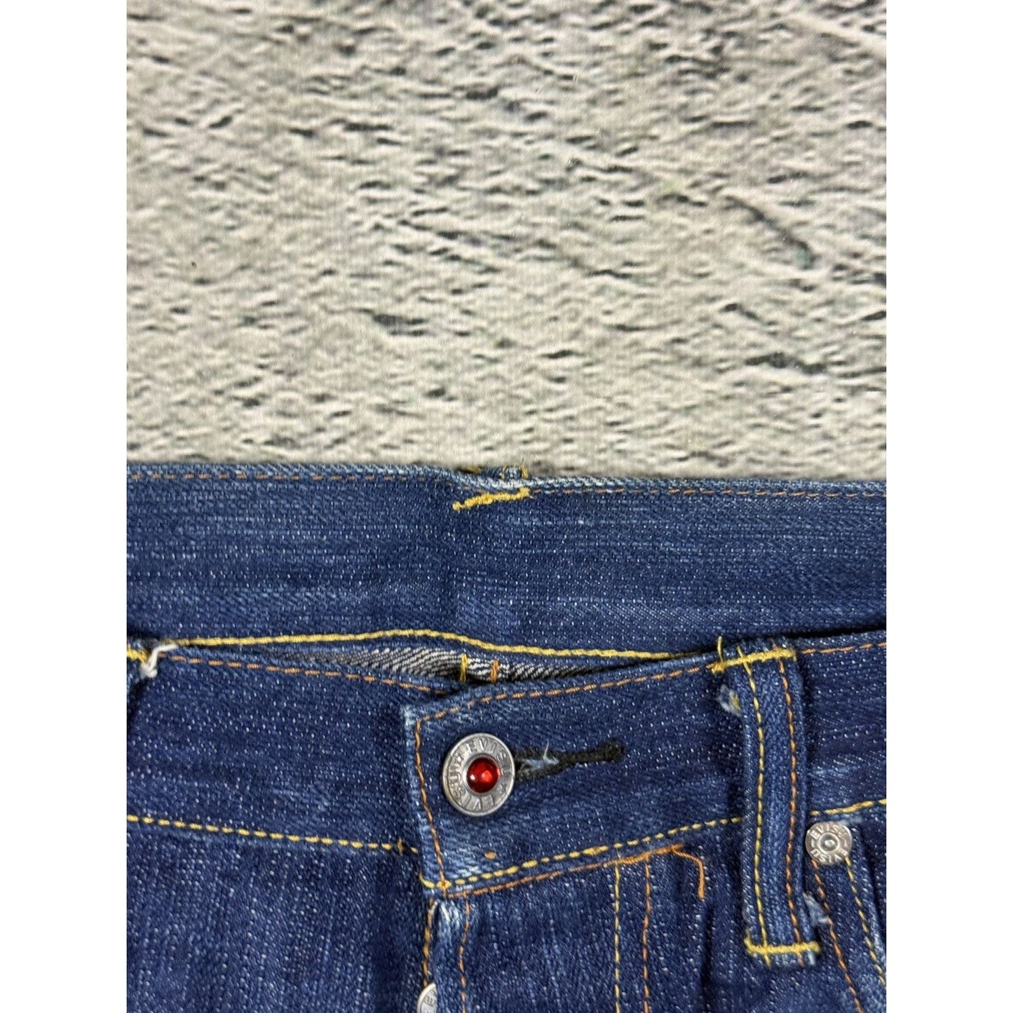 Evisu jeans daicock camo big logo hand painted Y2K
