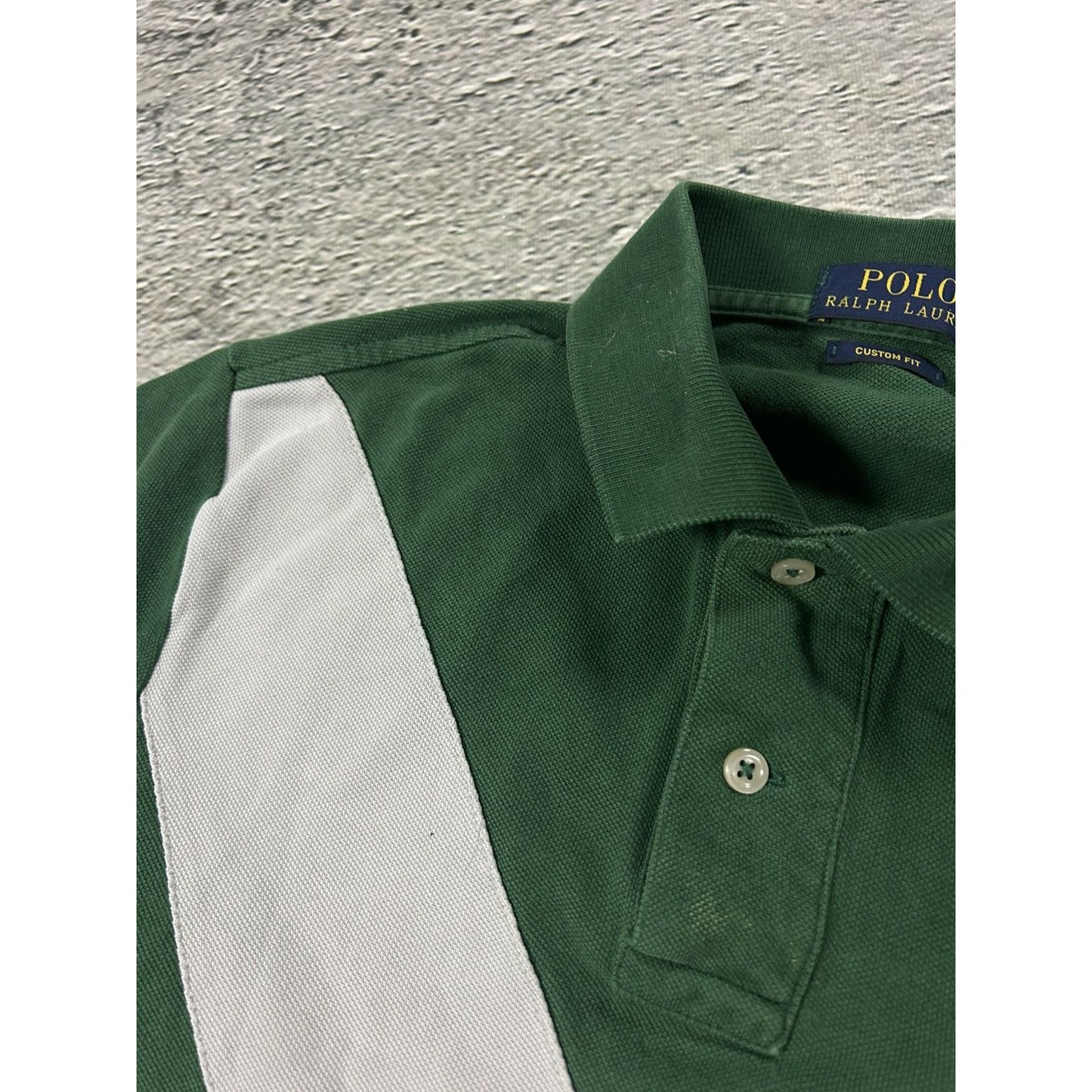 Chief Keef Polo Ralph Lauren Polo green white big pony Y2K