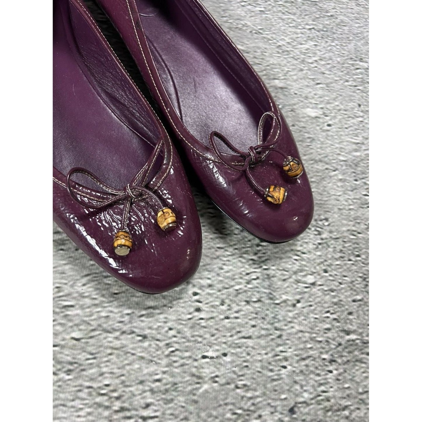 Gucci Ballerinas Purple