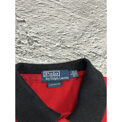 Chief Keef Polo Ralph Lauren Milan Red longsleeve