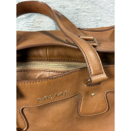 Celine orlov bag les cuirs sulky brown handbag 2006