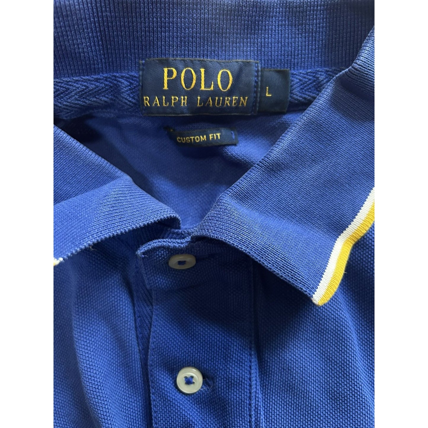 Chief Keef Polo Ralph Lauren T-shirt vintage blue Madrid