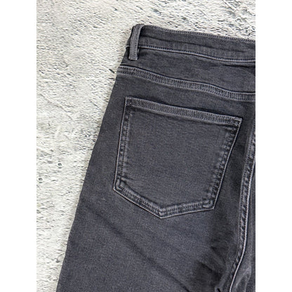 Arket flared black washed jeans Y2K basic bootcut