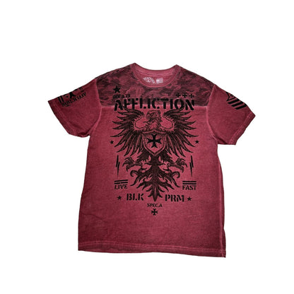 Affliction Vintage Y2K T-shirt red big logo eagle