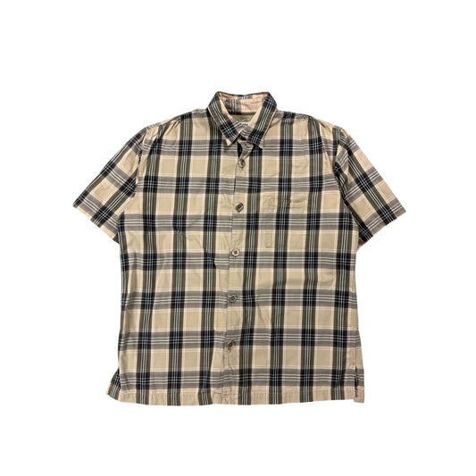 Kapital button up shirt vintage beige checkered