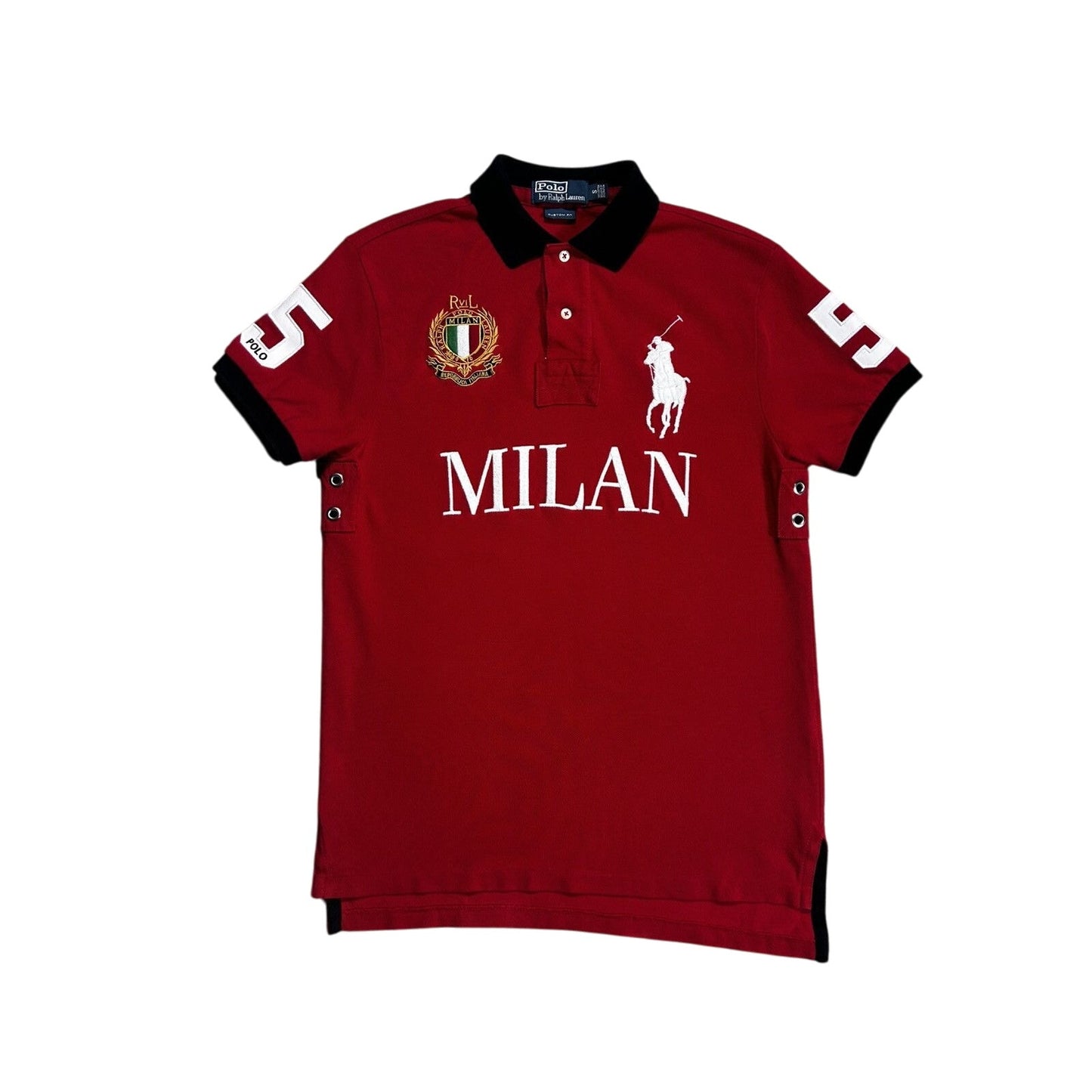 Chief Keef Polo Ralph Lauren Milan red Polo big pony