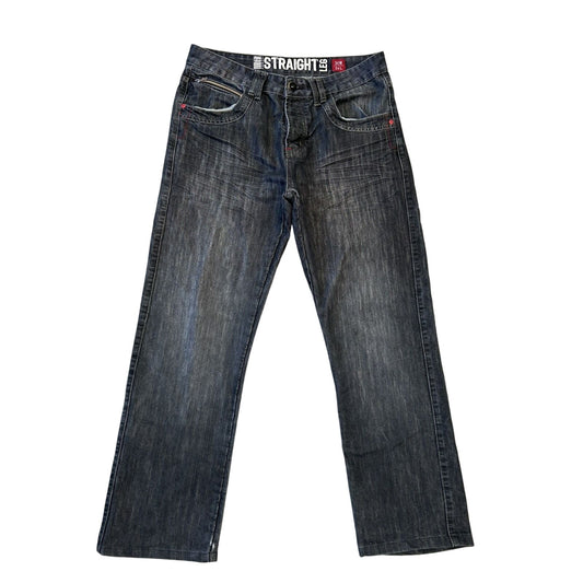 Y2K baggy jeans vintage black