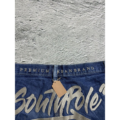 Southpole Jeans vintage big logo skate hip hop denim pants