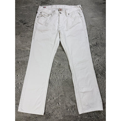 True Religion vintage white jeans Ricky