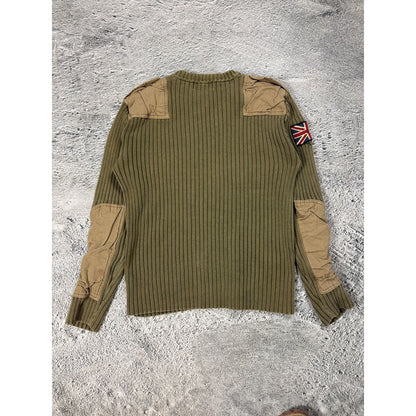 Polo Ralph Lauren vintage sweater USA flag military cargo