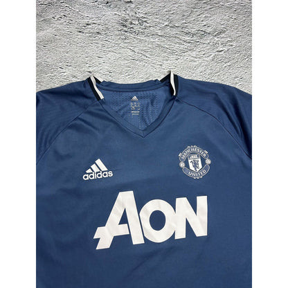 Manchester United jersey navy AON vintage training 2016 2017