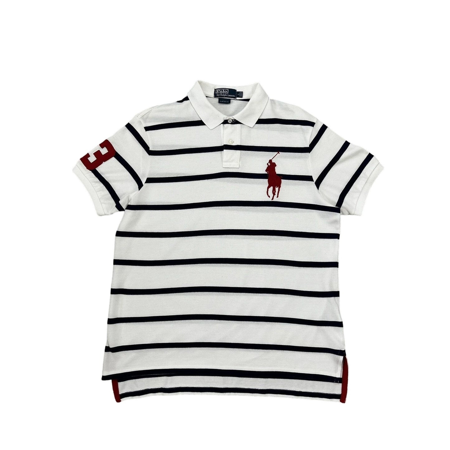 Chief Keef Polo Ralph Lauren vintage big pony white navy