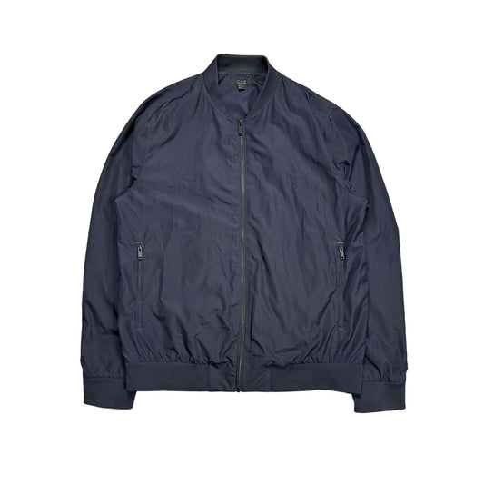 COS nylon jacket navy bomber