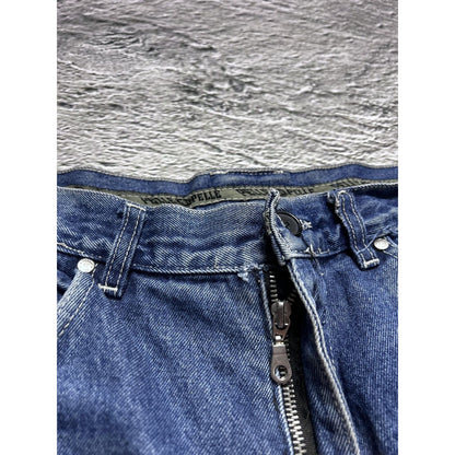 Pelle Pelle vintage blue jeans cargo big logo Y2K baggy