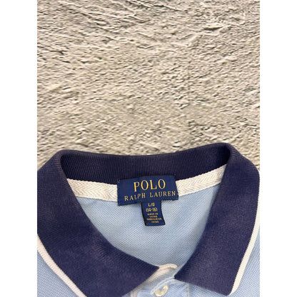 Chief Keef Polo Ralph Lauren T-shirt vintage baby blue navy