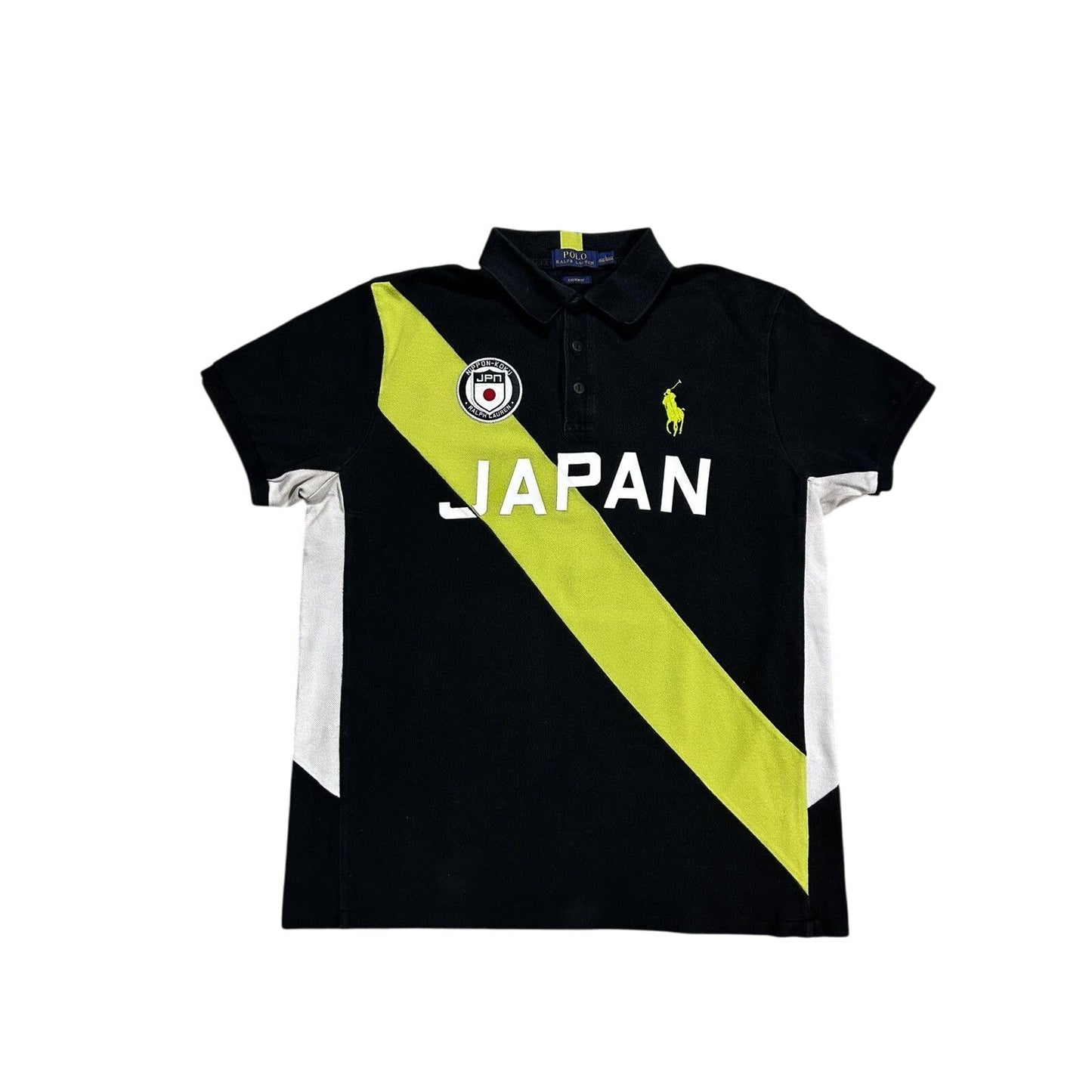 Chief Keef Polo Ralph Lauren Japan black Lime Polo big pony