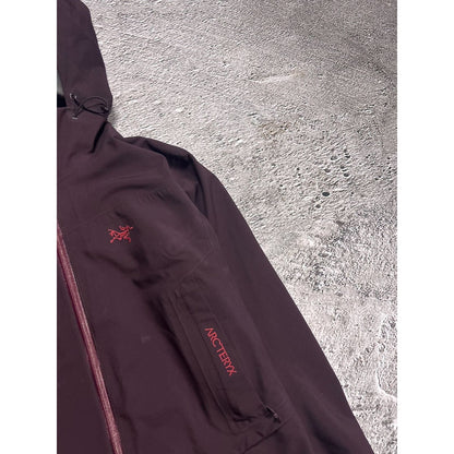 Arc’teryx jacket purple Goretex Recco XCR softshell ski