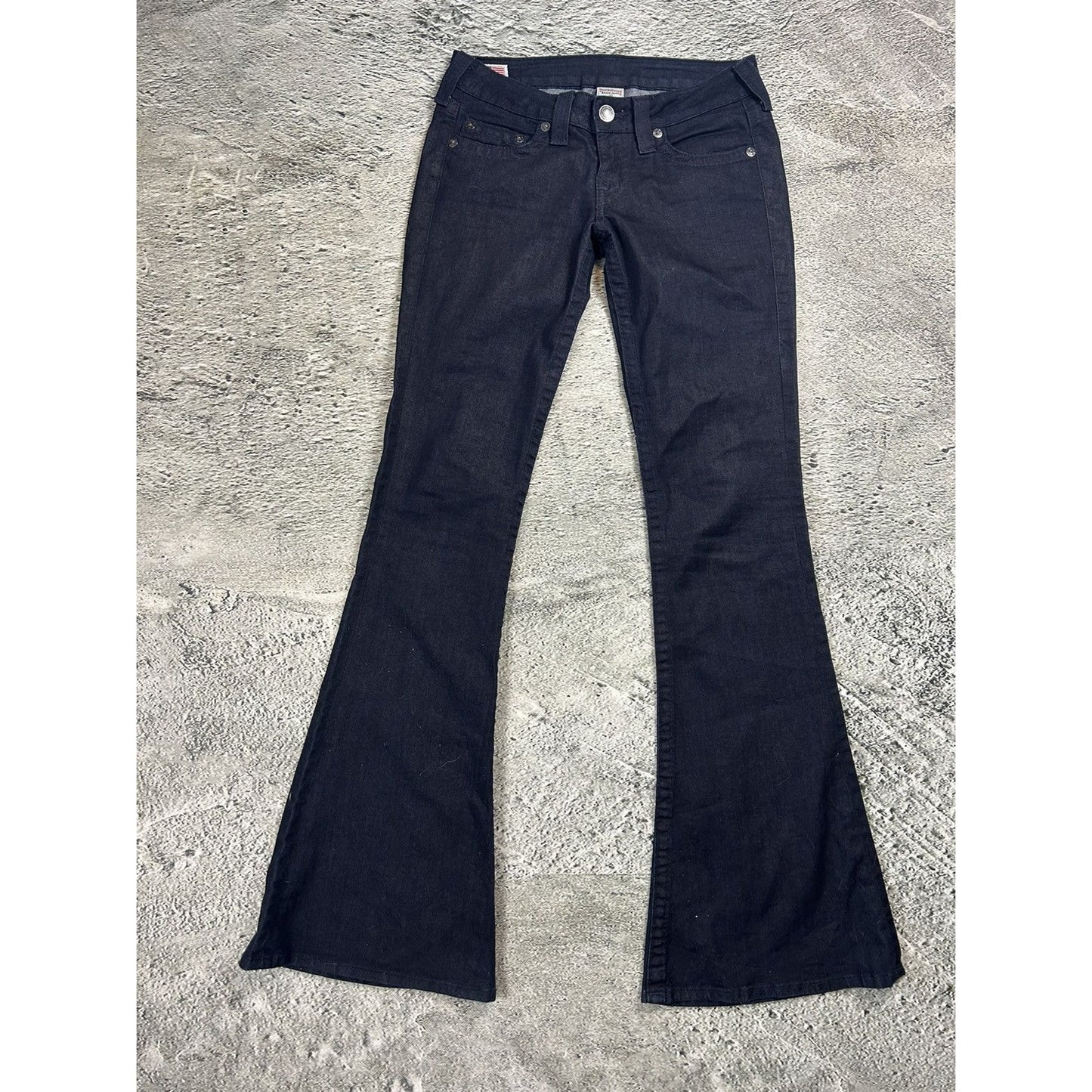 True Religion navy blue jeans Y2K bootcut vintage