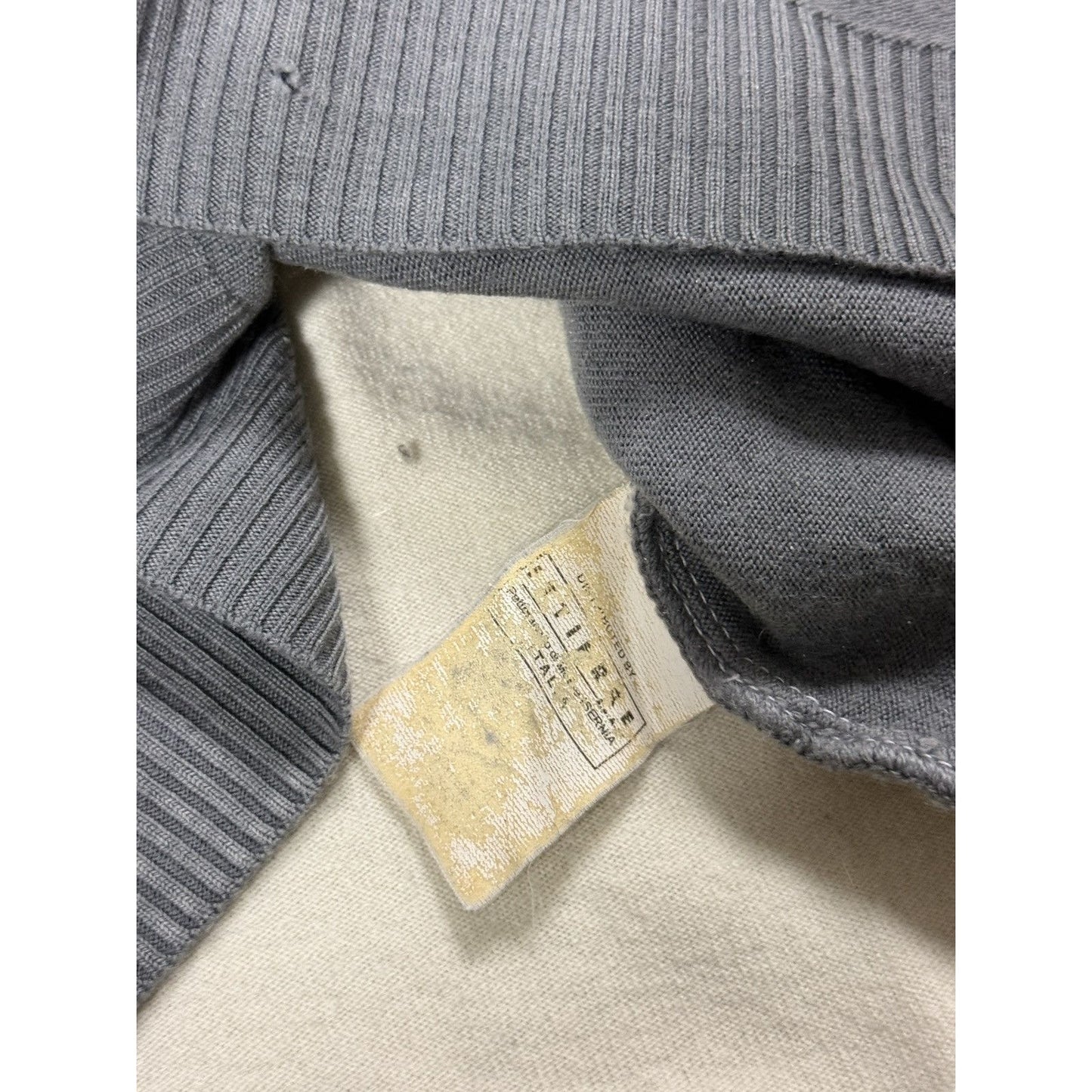 Just Cavalli turtleneck sweater grey beige