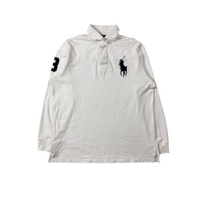 Chief Keef Polo Ralph Lauren big pony white longsleeve