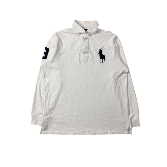 Chief Keef Polo Ralph Lauren big pony white longsleeve