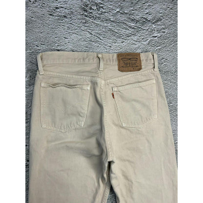 Levi’s 615 02 vintage beige jeans denim pants 90s orange tab