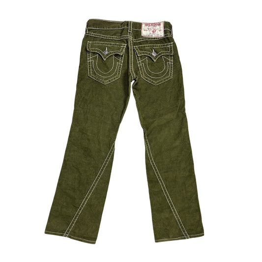 True Religion Joey jeans vintage cords corduroy pants Y2K